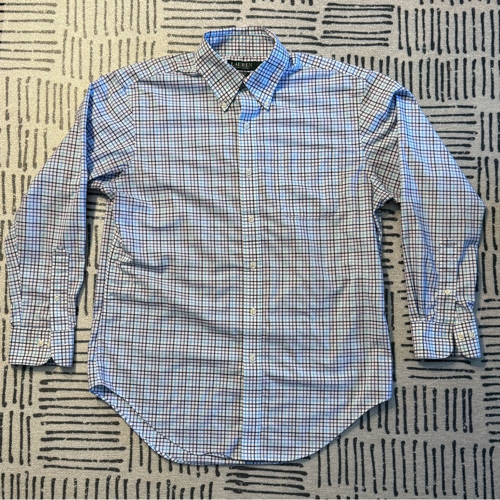 Ralph Lauren Plaid Shirt (Size M)